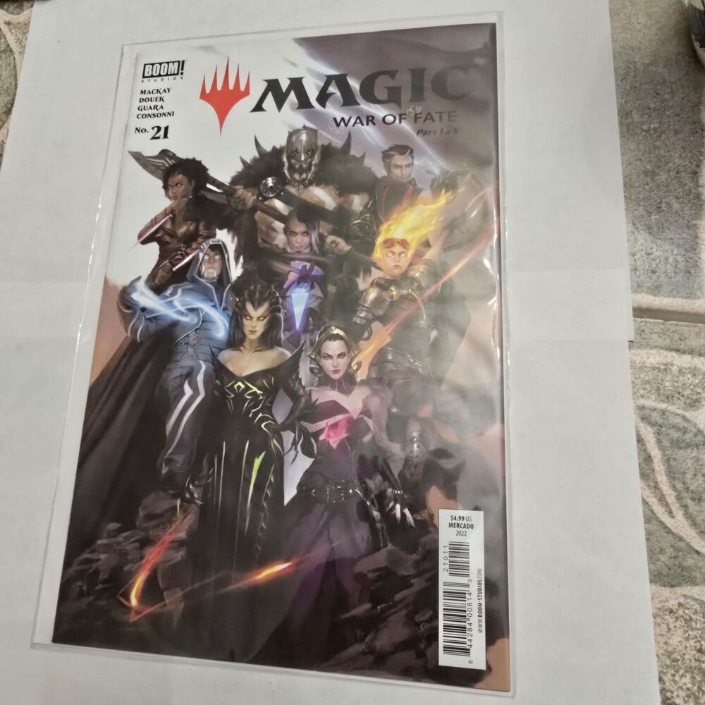 Magic The Gathering #21 War of Fate Part 1 Boom Studios 2022 Variant Cover